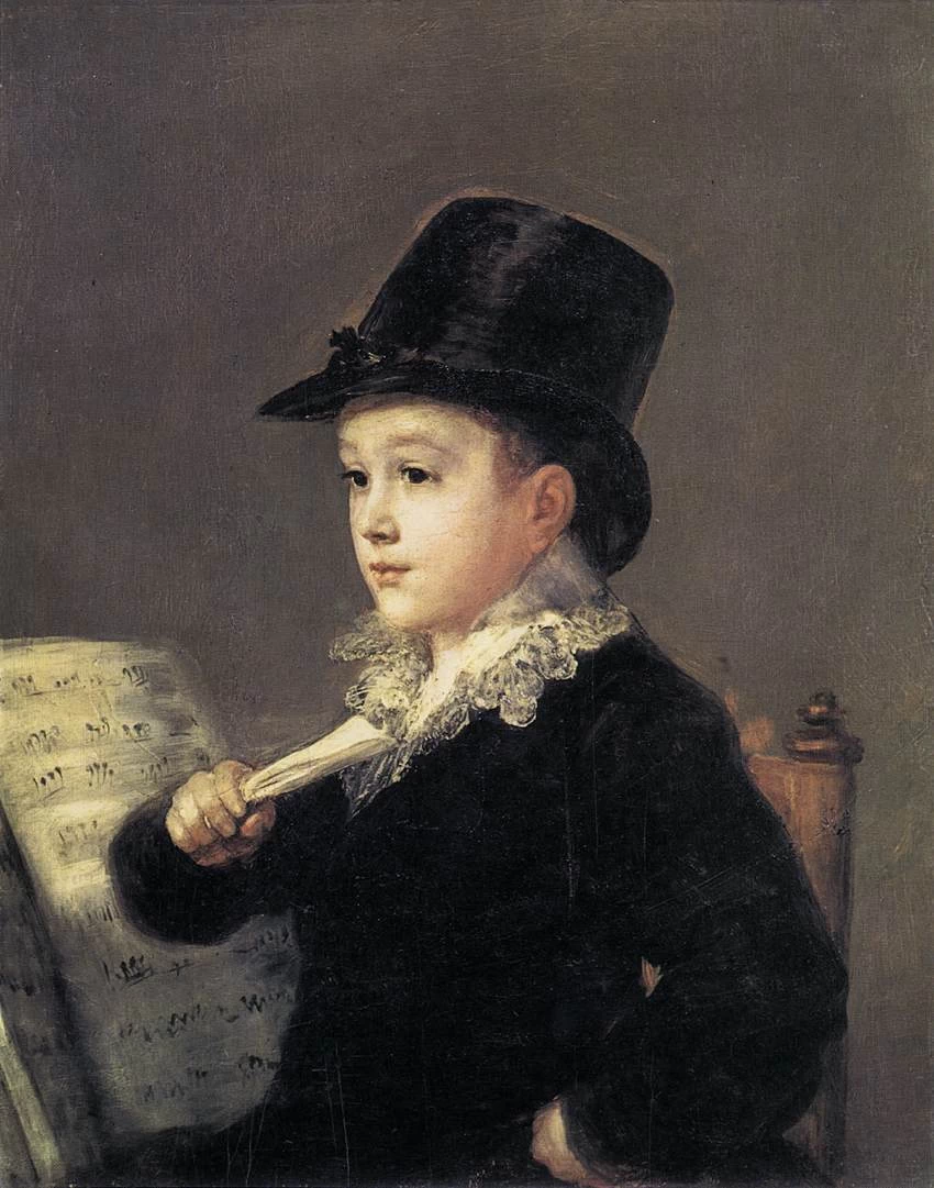 Ritratto di Mariano Goya, nipote dell'artista - Collection Duque de Albuquerque, Madrid